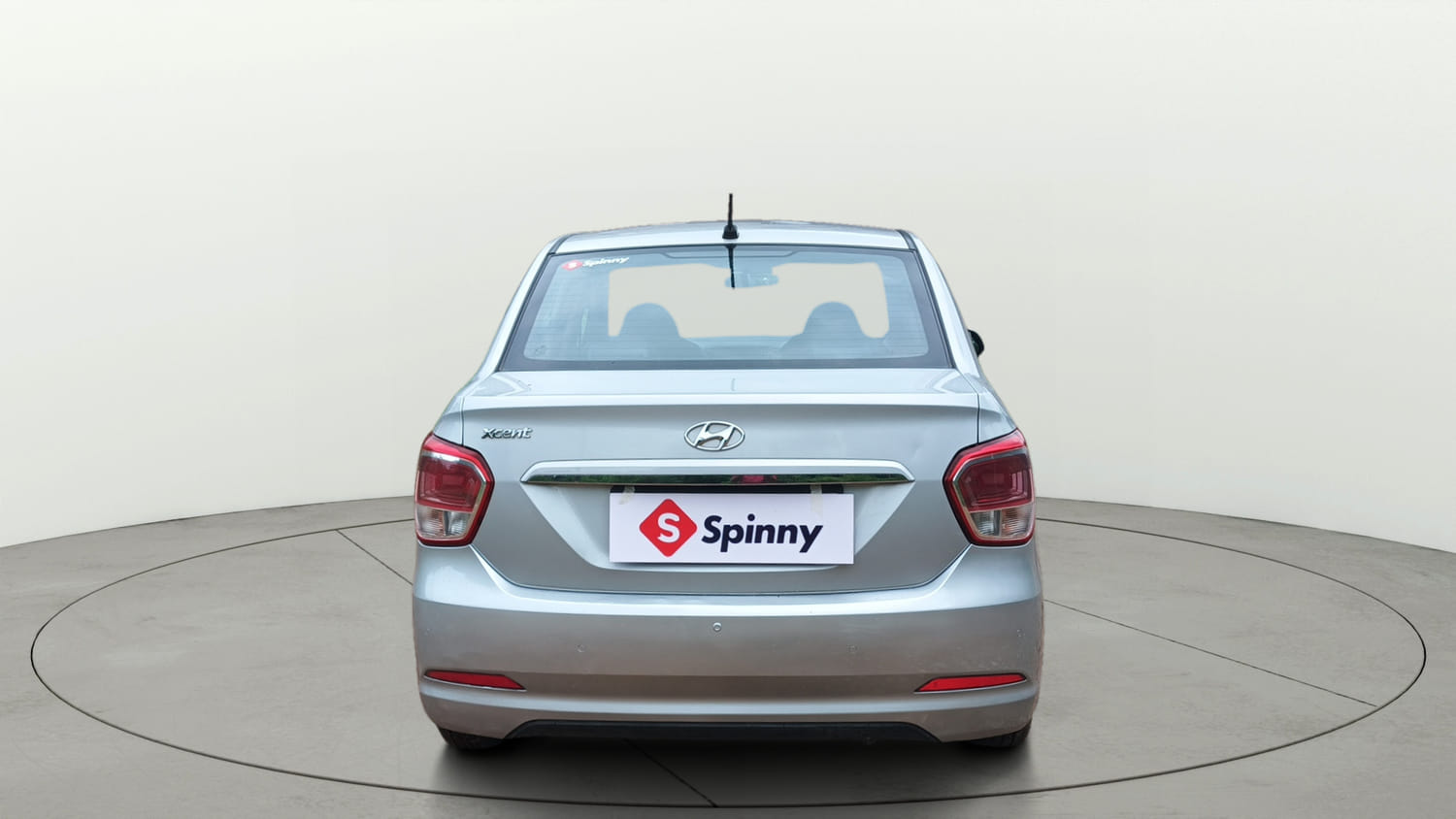 Used 2015 Hyundai Xcent S 1.2 (O) Petrol Manual exterior BACK VIEW