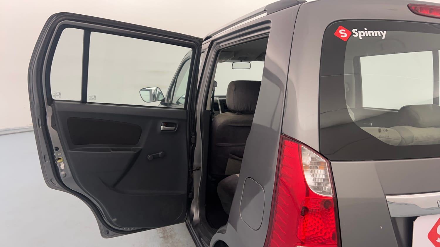 Used 2012 Maruti Suzuki Wagon R LXi Petrol Manual interior LEFT REAR DOOR OPEN VIEW