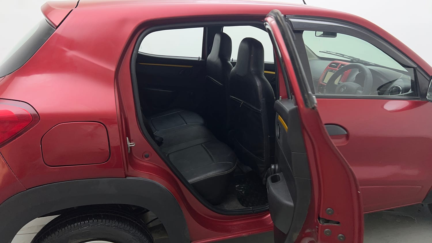 Used 2018 Renault Kwid 1.0 Marvel Iron Man Edition AMT Petrol Automatic interior RIGHT SIDE REAR DOOR CABIN VIEW