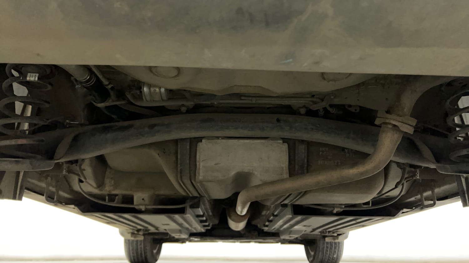 Used 2022 Toyota Urban Cruiser Premium Grade AT Petrol Automatic extra REAR UNDERBODY VIEW (TAKEN FROM REAR)