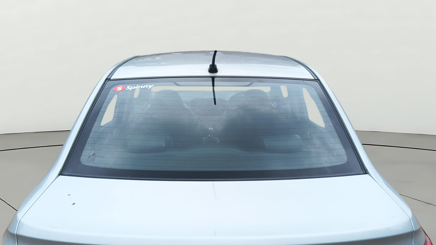Used 2015 Hyundai Xcent S 1.2 (O) Petrol Manual exterior BACK WINDSHIELD VIEW