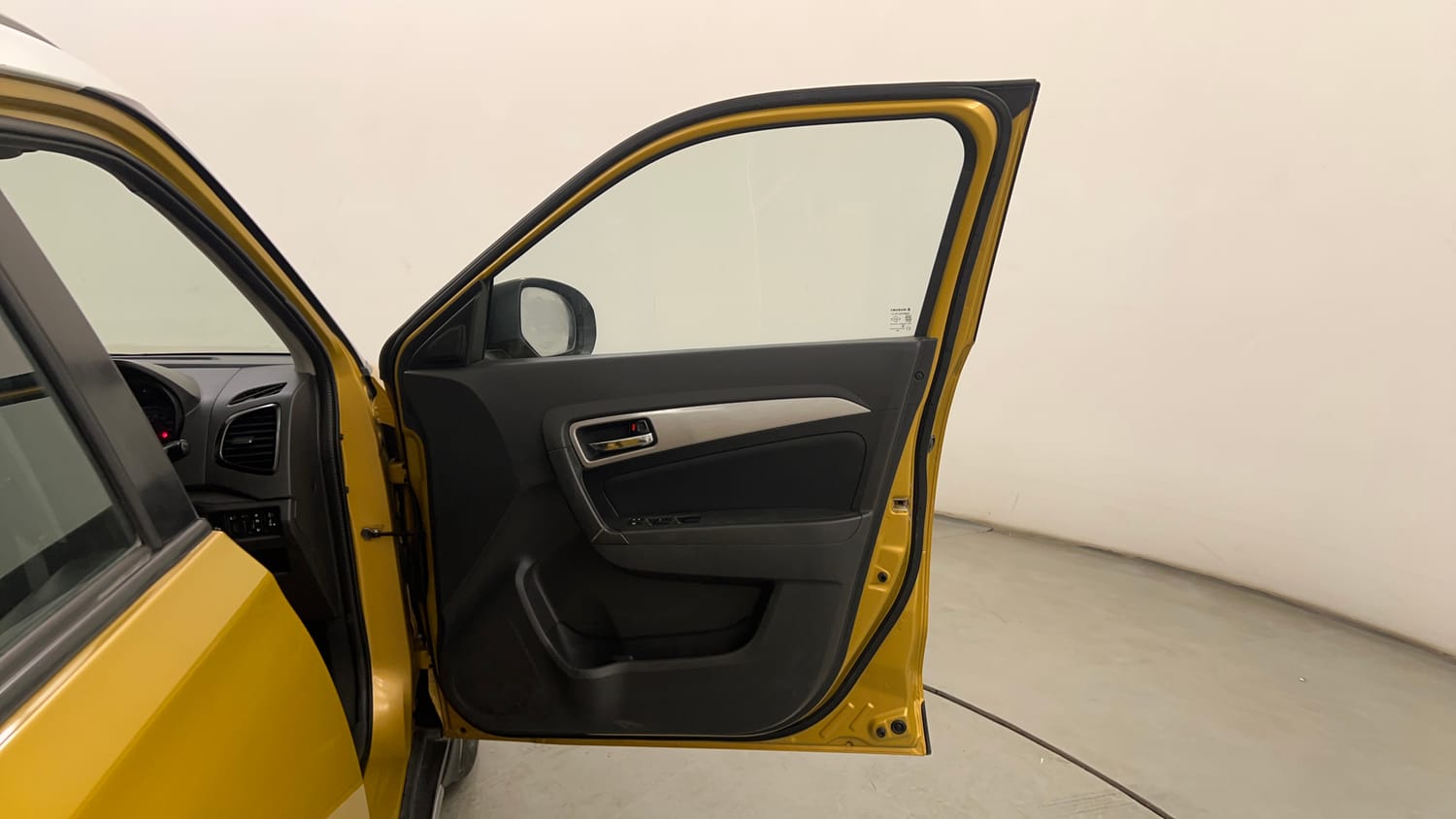 Used 2017 Maruti Suzuki Vitara Brezza ZDi+ Dual Tone Diesel Manual interior RIGHT FRONT DOOR OPEN VIEW