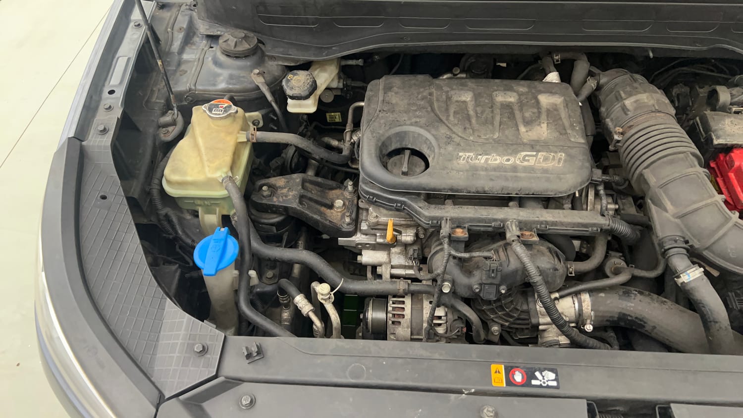 Used 2019 Hyundai Venue SX Plus 1.0 Turbo DCT Petrol Automatic engine ENGINE RIGHT SIDE VIEW