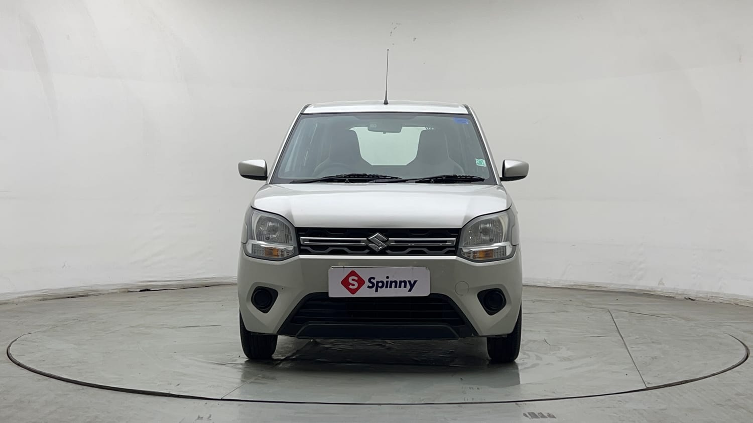 Used 2019 Maruti Suzuki Wagon R VXi 1.0 Petrol Manual exterior FRONT VIEW
