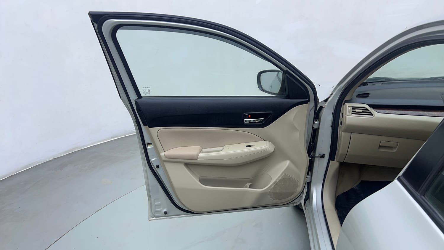Used 2019 Maruti Suzuki Dzire VXi AMT Petrol Automatic interior LEFT FRONT DOOR OPEN VIEW