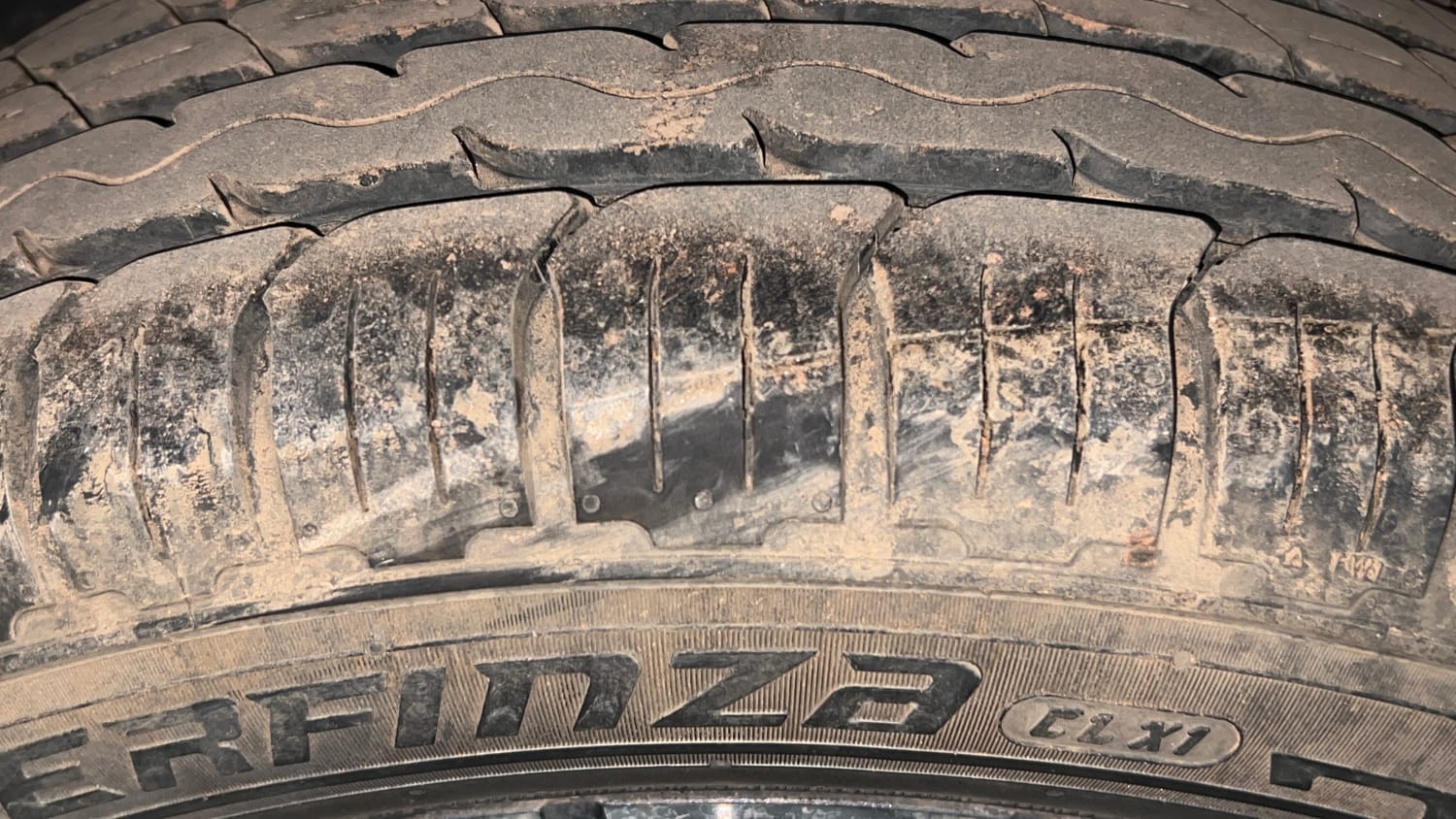 Used 2023 Skoda Slavia Style 1.0L TSI MT Petrol Manual tyres RIGHT REAR TYRE TREAD VIEW