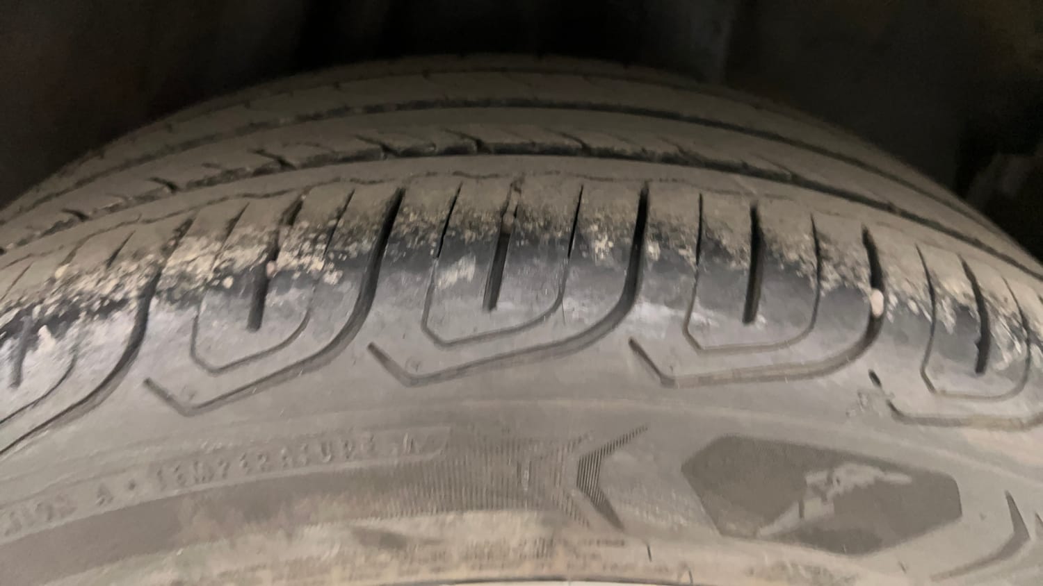 Used 2018 Honda City VX Petrol Petrol Manual tyres LEFT REAR TYRE TREAD VIEW