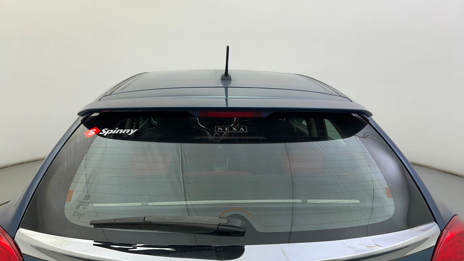 Used 2016 Maruti Suzuki Baleno Zeta 1.2 Petrol Manual exterior BACK WINDSHIELD VIEW