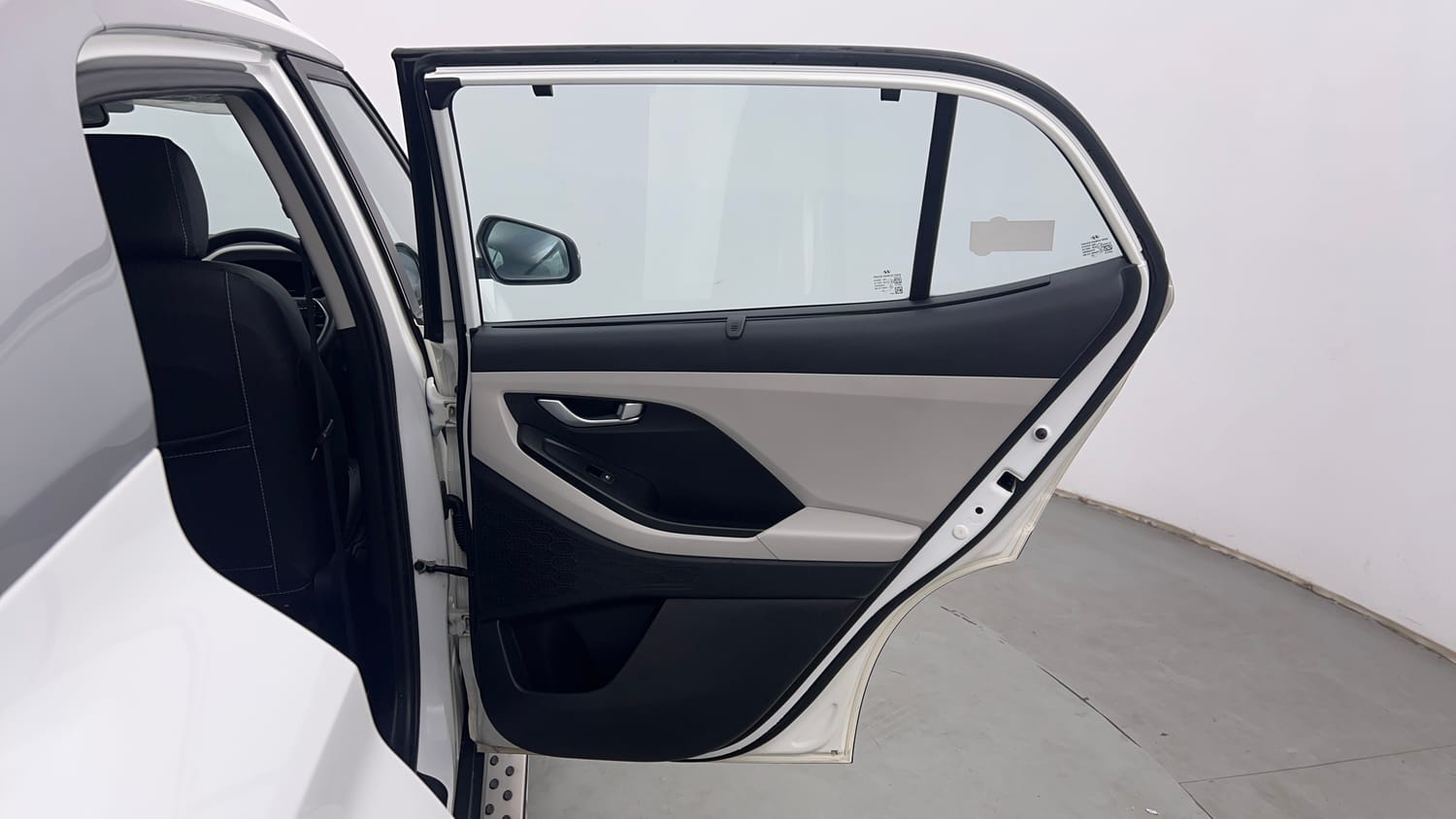 Used 2023 Hyundai Creta SX 1.5 Petrol Petrol Manual interior RIGHT REAR DOOR OPEN VIEW