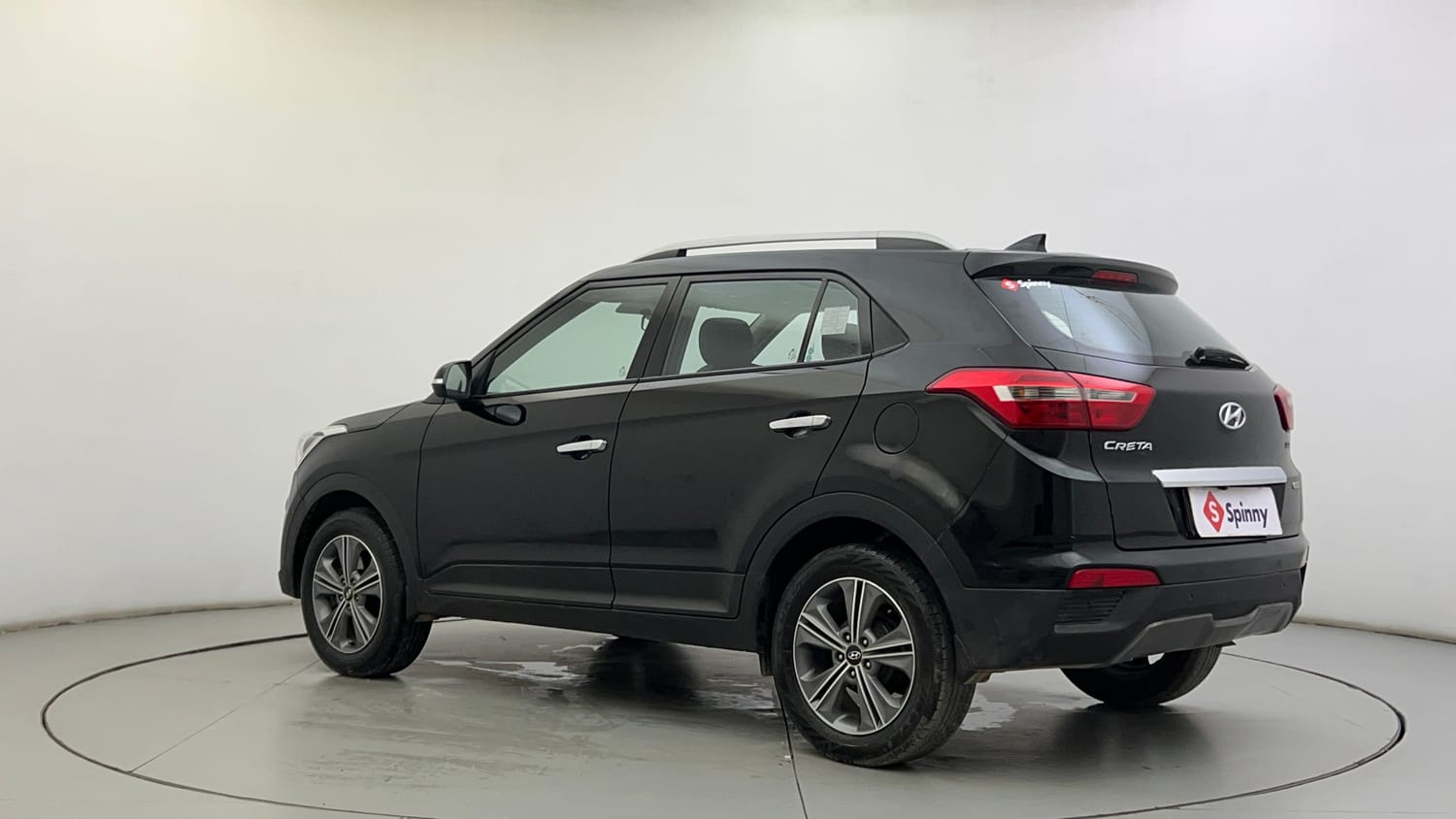 Used 2017 Hyundai Creta 1.6 SX Plus AT Petrol Petrol Automatic exterior LEFT REAR CORNER VIEW
