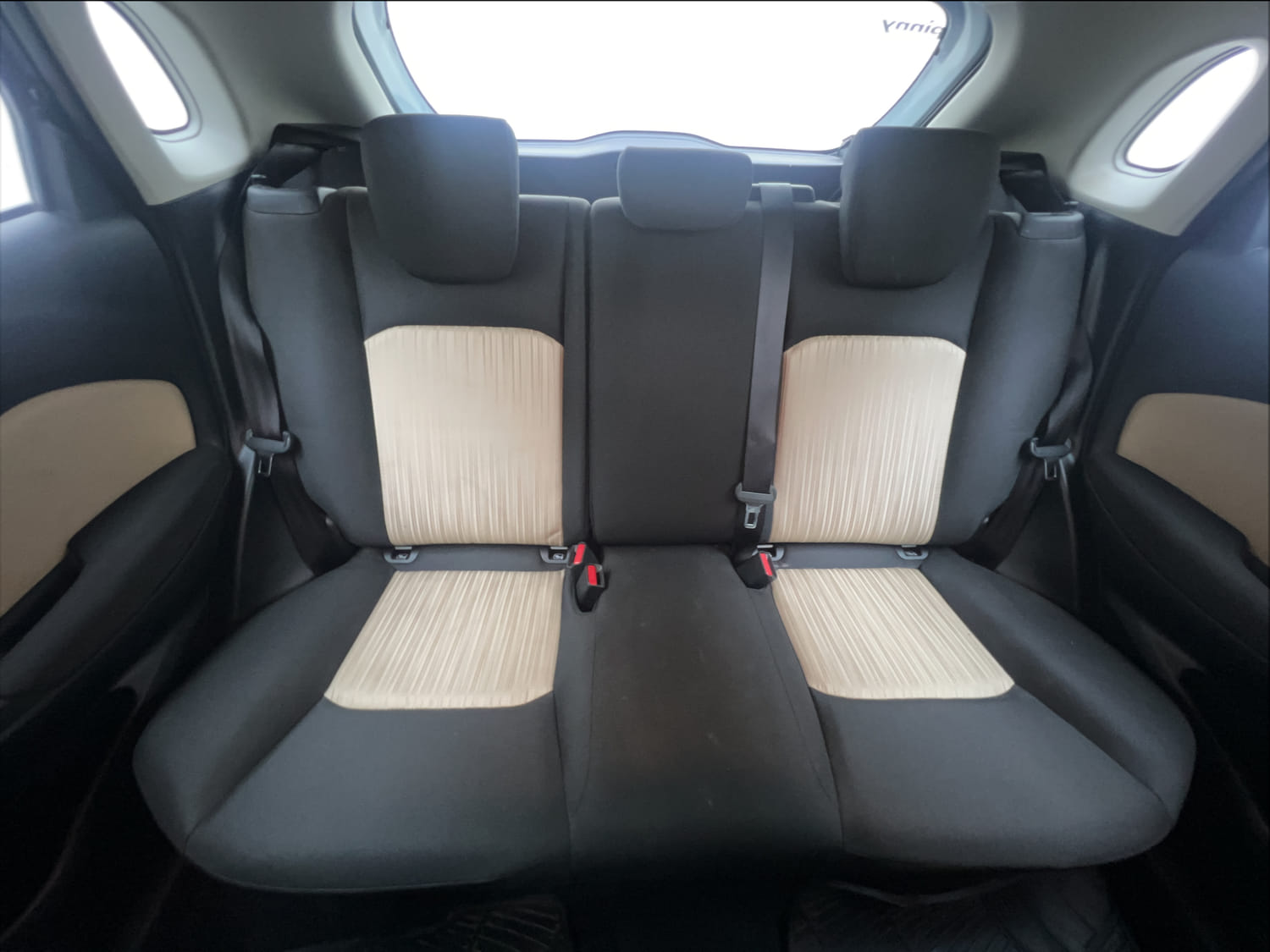 Used 2024 Toyota Glanza E Petrol Manual interior REAR SEAT CONDITION VIEW