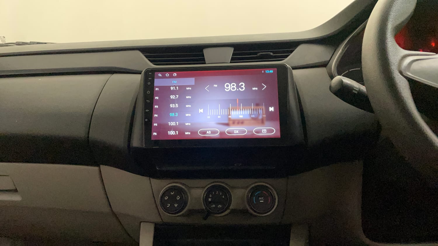 Used 2021 Renault Triber RXE Petrol Manual interior MUSIC SYSTEM & AC CONTROL VIEW