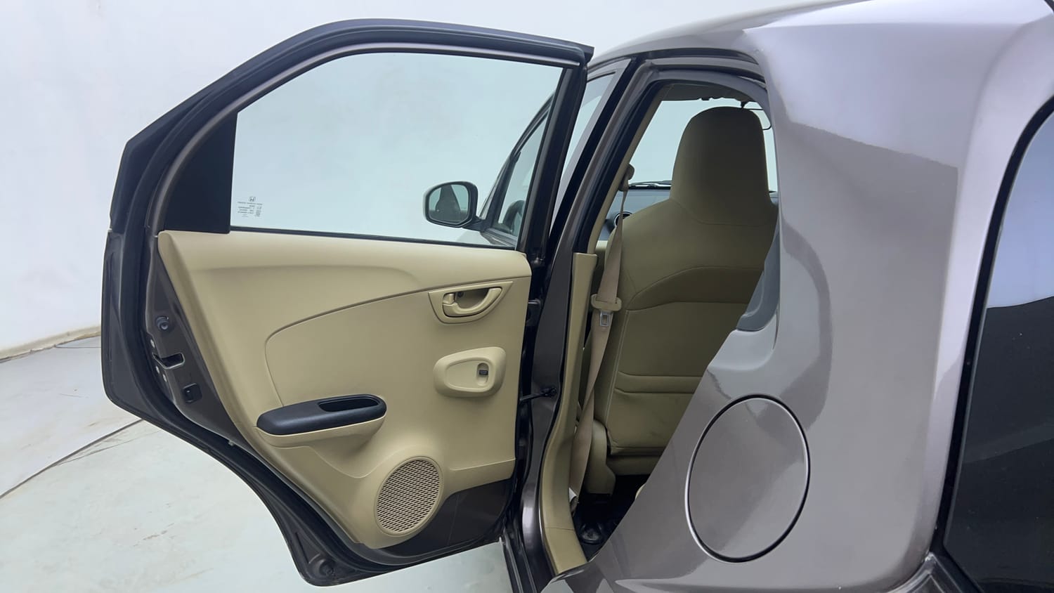 Used 2014 Honda Brio S MT Petrol Manual interior LEFT REAR DOOR OPEN VIEW