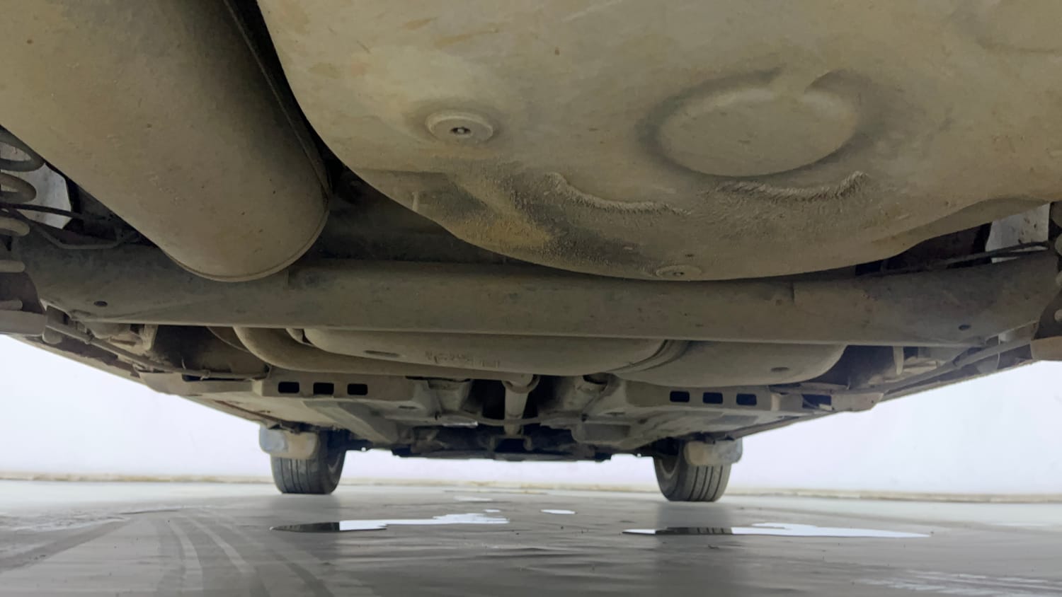 Used 2017 Volkswagen Polo Highline1.5L (D) Diesel Manual extra REAR UNDERBODY VIEW (TAKEN FROM REAR)
