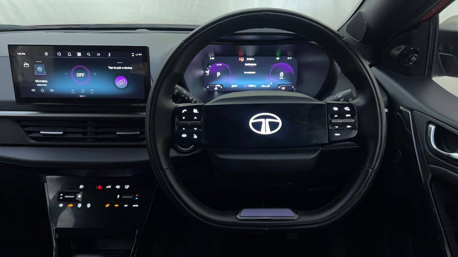 Used 2023 Tata Nexon Fearless Plus S 1.2 Revotron Petrol 7DCA DT Petrol Automatic interior STEERING VIEW