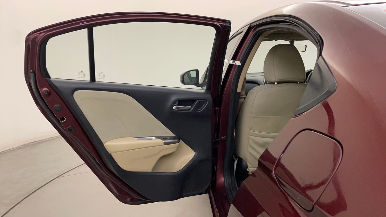 Used 2014 Honda City V Diesel Diesel Manual interior LEFT REAR DOOR OPEN VIEW