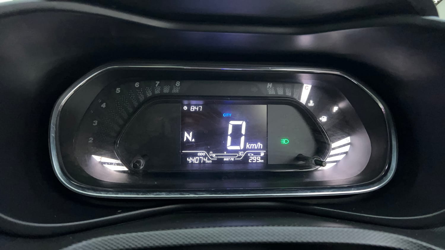 Used 2022 Tata Nexon XMA (S) Diesel Diesel Automatic interior CLUSTERMETER VIEW