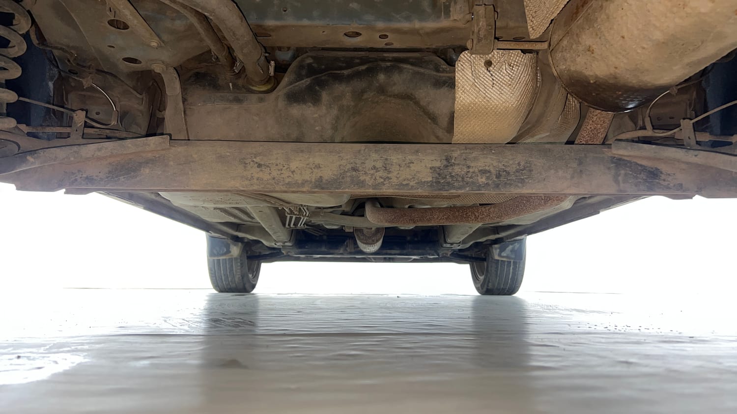 Used 2018 Ford EcoSport Titanium 1.5L Ti-VCT Petrol Manual extra REAR UNDERBODY VIEW (TAKEN FROM REAR)