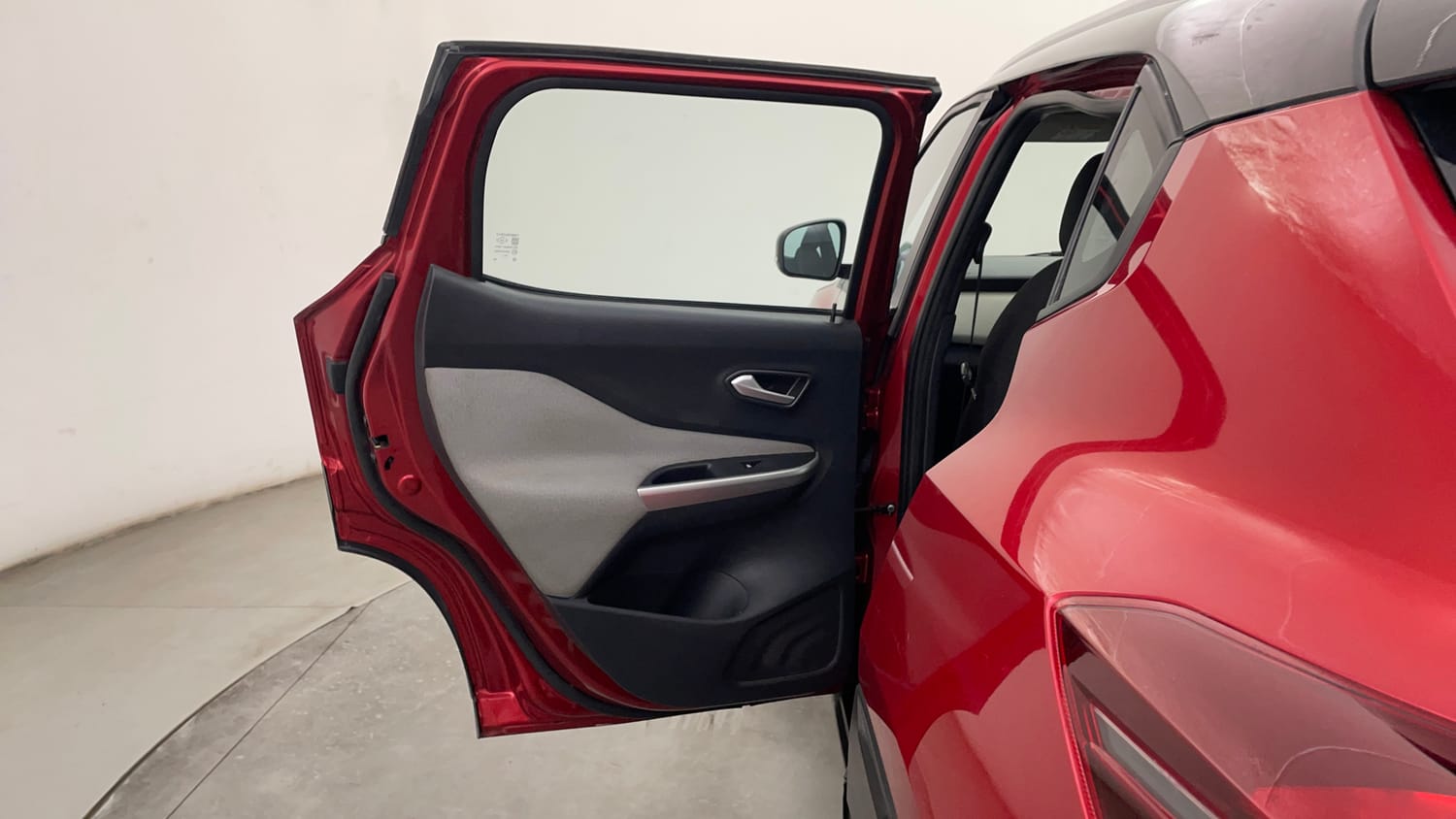 Used 2023 Nissan Magnite XV Petrol Manual interior LEFT REAR DOOR OPEN VIEW