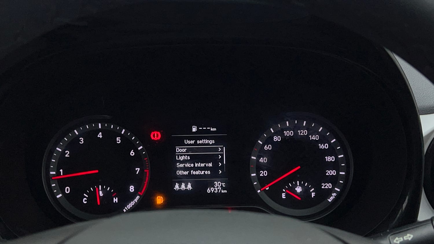 Used 2025 Hyundai Grand i10 Nios Sportz 1.2 Kappa VTVT Petrol Manual interior CLUSTERMETER VIEW