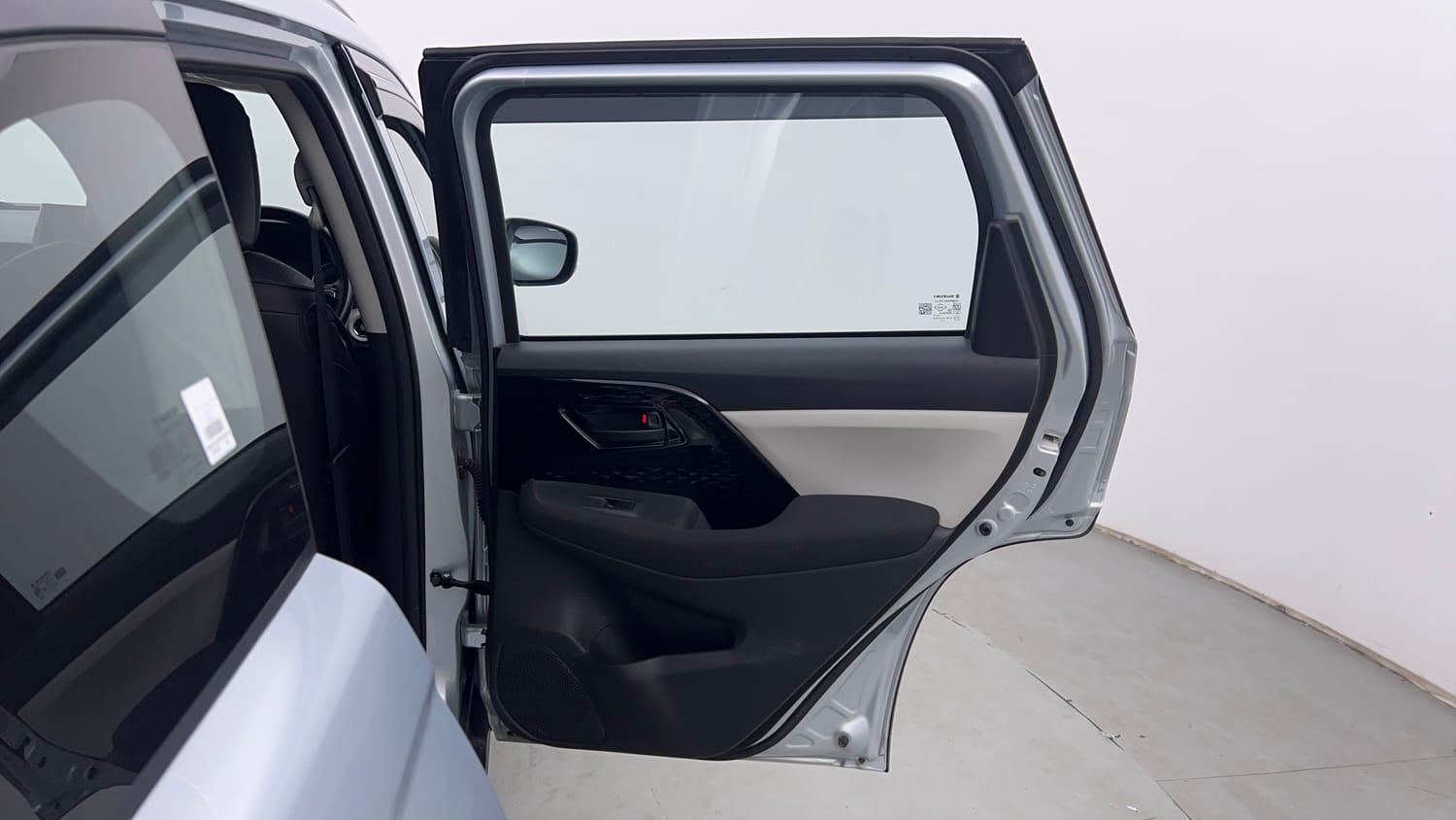 Used 2026 Maruti Suzuki Victoris LXI MT 2W Petrol Manual interior RIGHT REAR DOOR OPEN VIEW