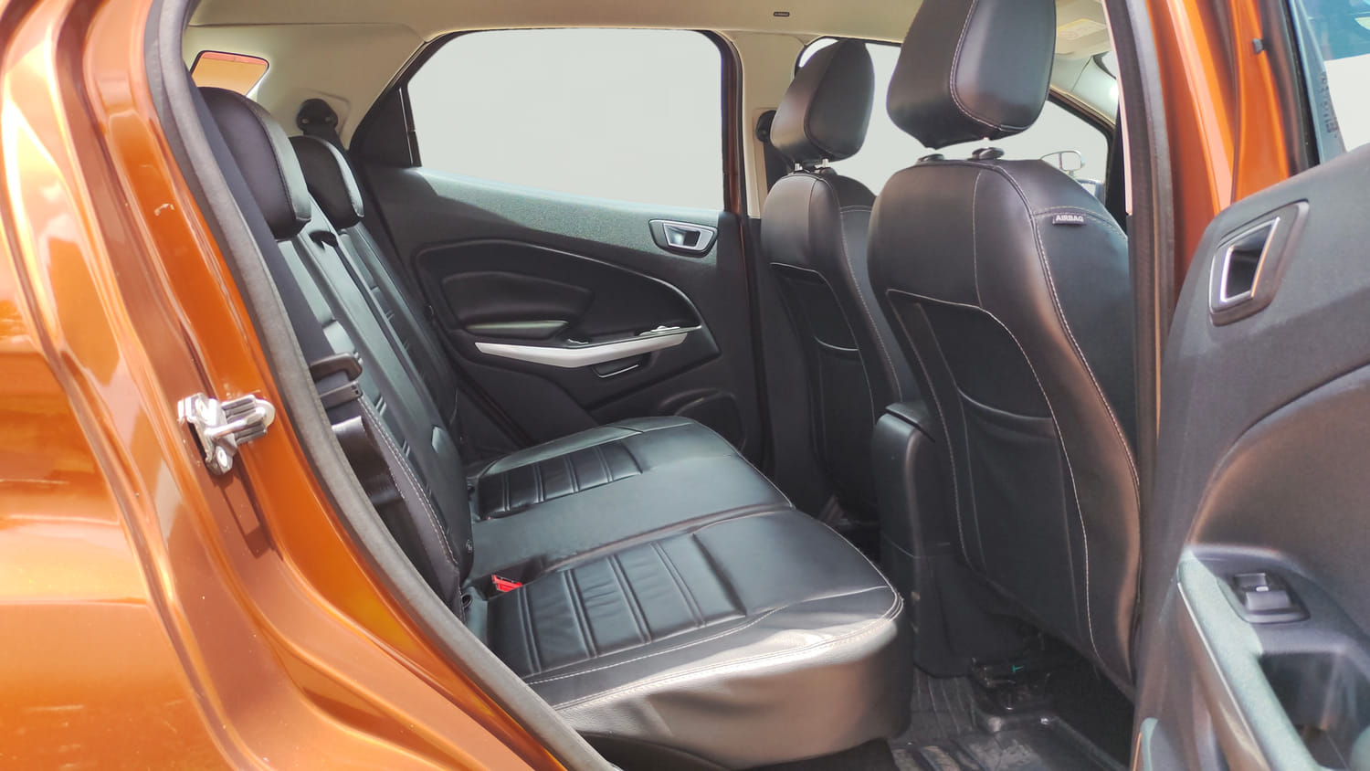 Used 2018 Ford EcoSport Titanium + 1.5L Ti-VCT AT Petrol Automatic interior RIGHT SIDE REAR DOOR CABIN VIEW