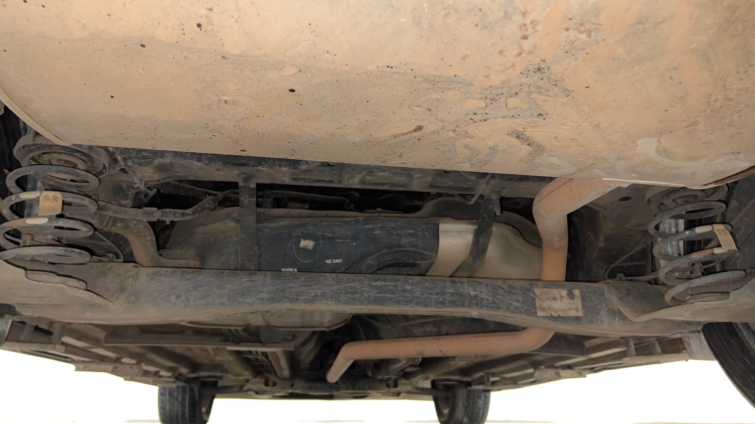 Used 2020 Kia Seltos GTX Plus AT 1.5 Diesel Diesel Automatic extra REAR UNDERBODY VIEW (TAKEN FROM REAR)