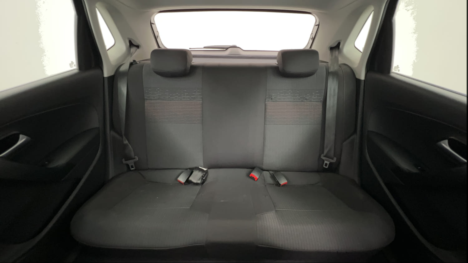 Used 2020 Volkswagen Polo Highline Plus 1.0L TSI Petrol Manual interior REAR SEAT CONDITION VIEW