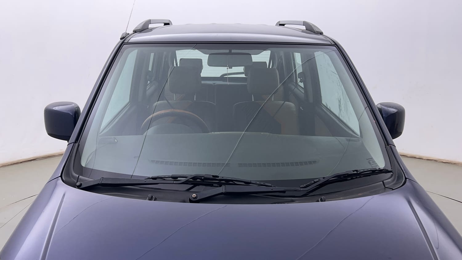 Used 2019 Maruti Suzuki Wagon R 1.0 VXI AMT Petrol Automatic exterior FRONT WINDSHIELD VIEW