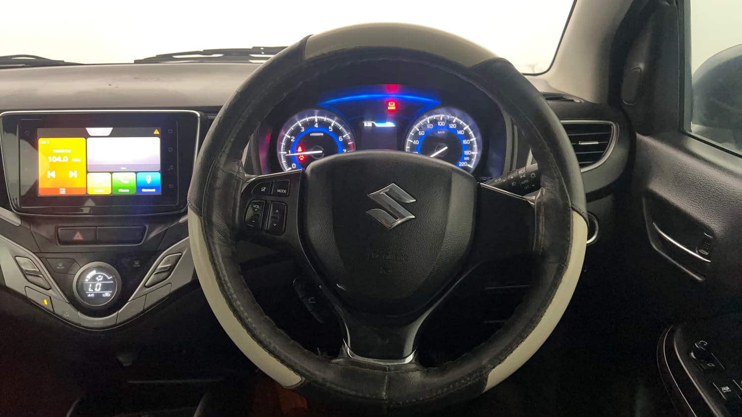 Used 2020 Maruti Suzuki Baleno Alpha Petrol Manual interior STEERING VIEW