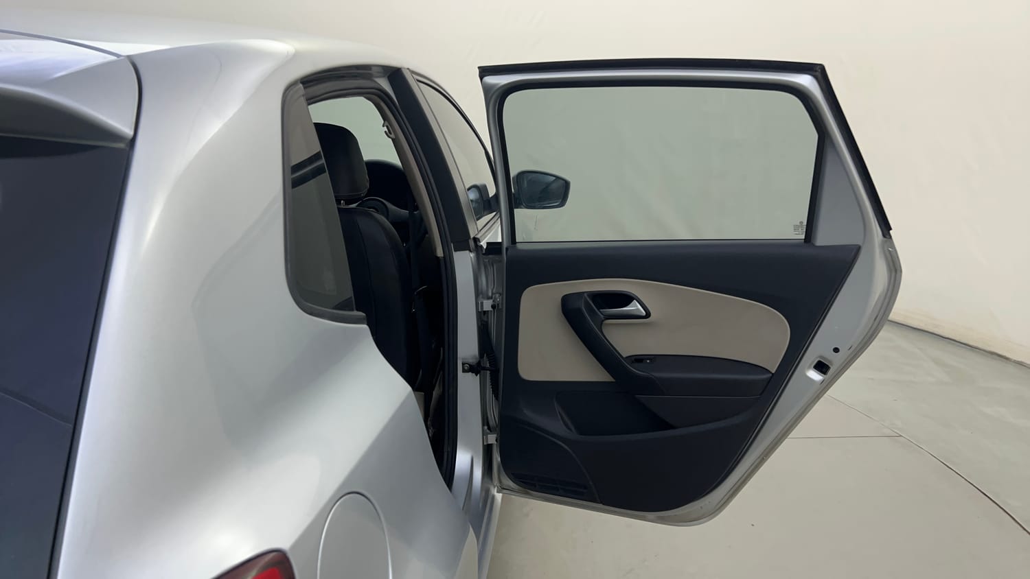 Used 2014 Volkswagen Polo Comfortline 1.2L (P) Petrol Manual interior RIGHT REAR DOOR OPEN VIEW