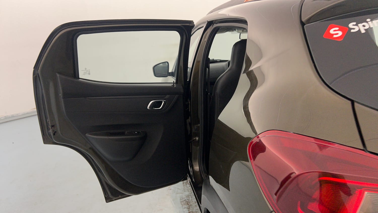 Used 2021 Renault Kwid CLIMBER 1.0 AMT Opt Petrol Automatic interior LEFT REAR DOOR OPEN VIEW