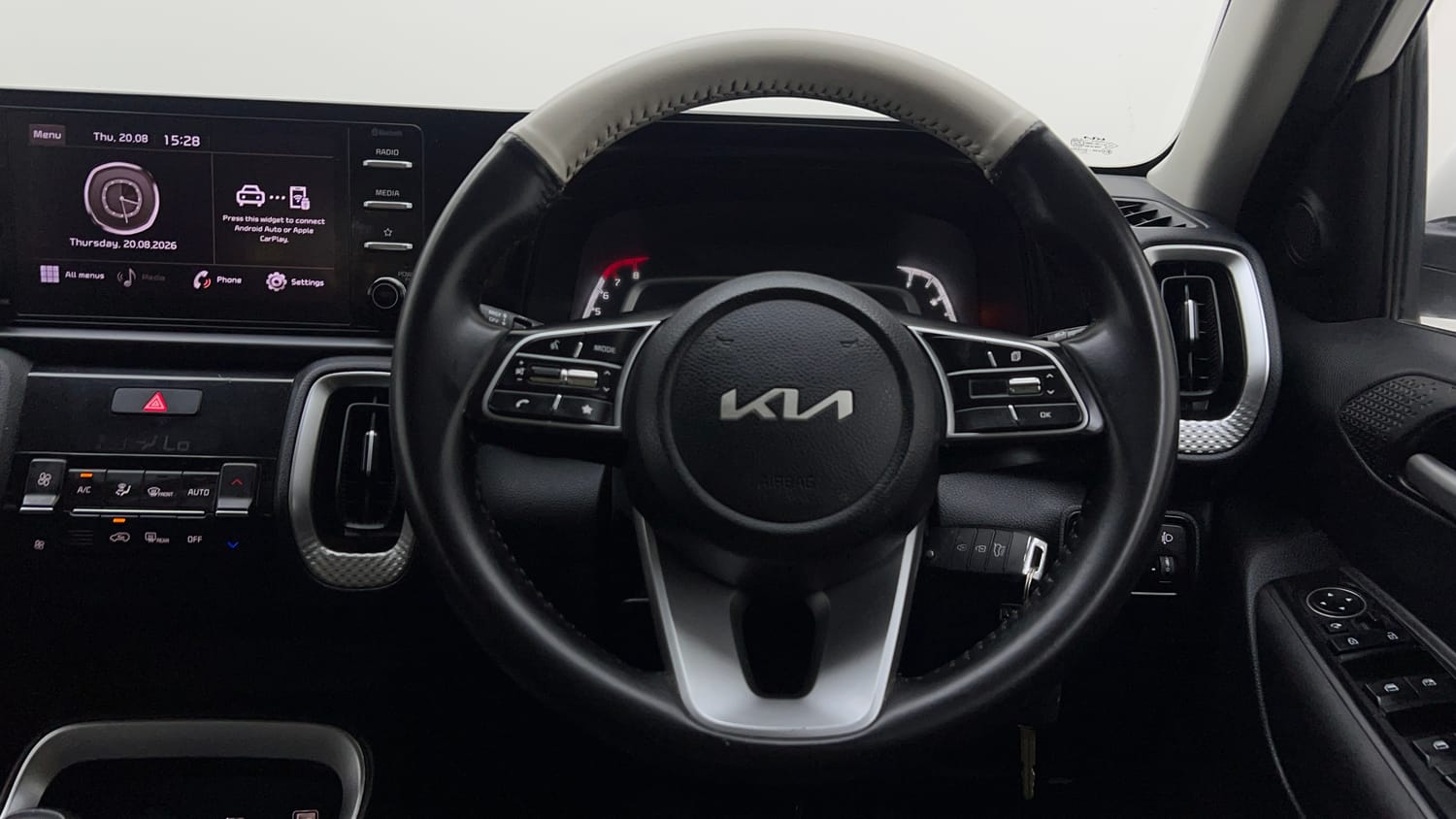 Used 2022 Kia Sonet HTK Plus 1.2 Petrol Manual interior STEERING VIEW
