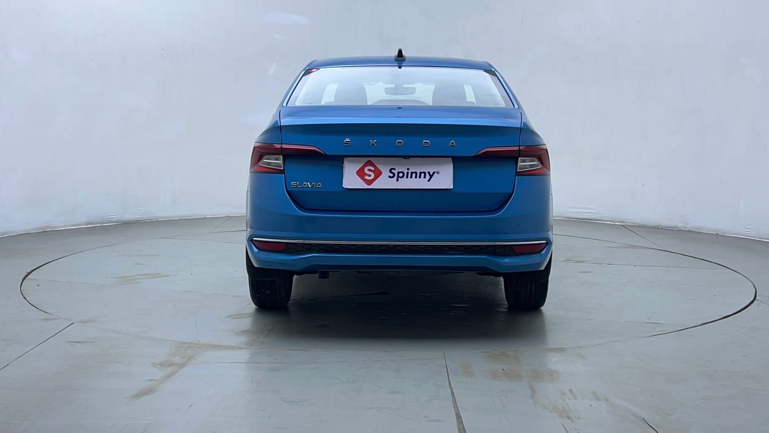 Used 2022 Skoda Slavia Style 1.0L TSI MT Petrol Manual exterior BACK VIEW