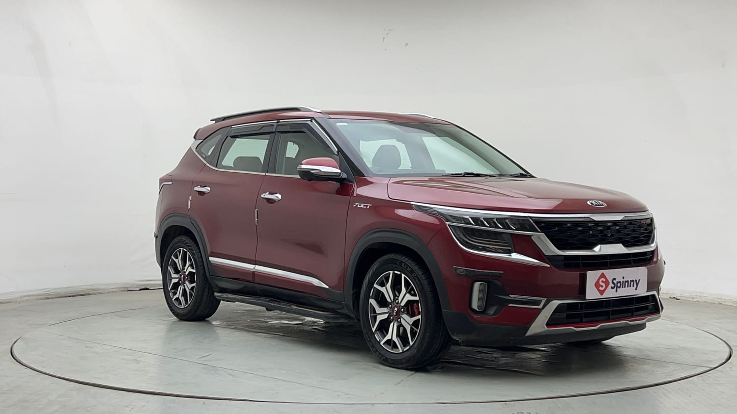 Used 2019 kia Seltos GTX Plus DCT 1.4 Petrol Automatic exterior RIGHT FRONT CORNER VIEW