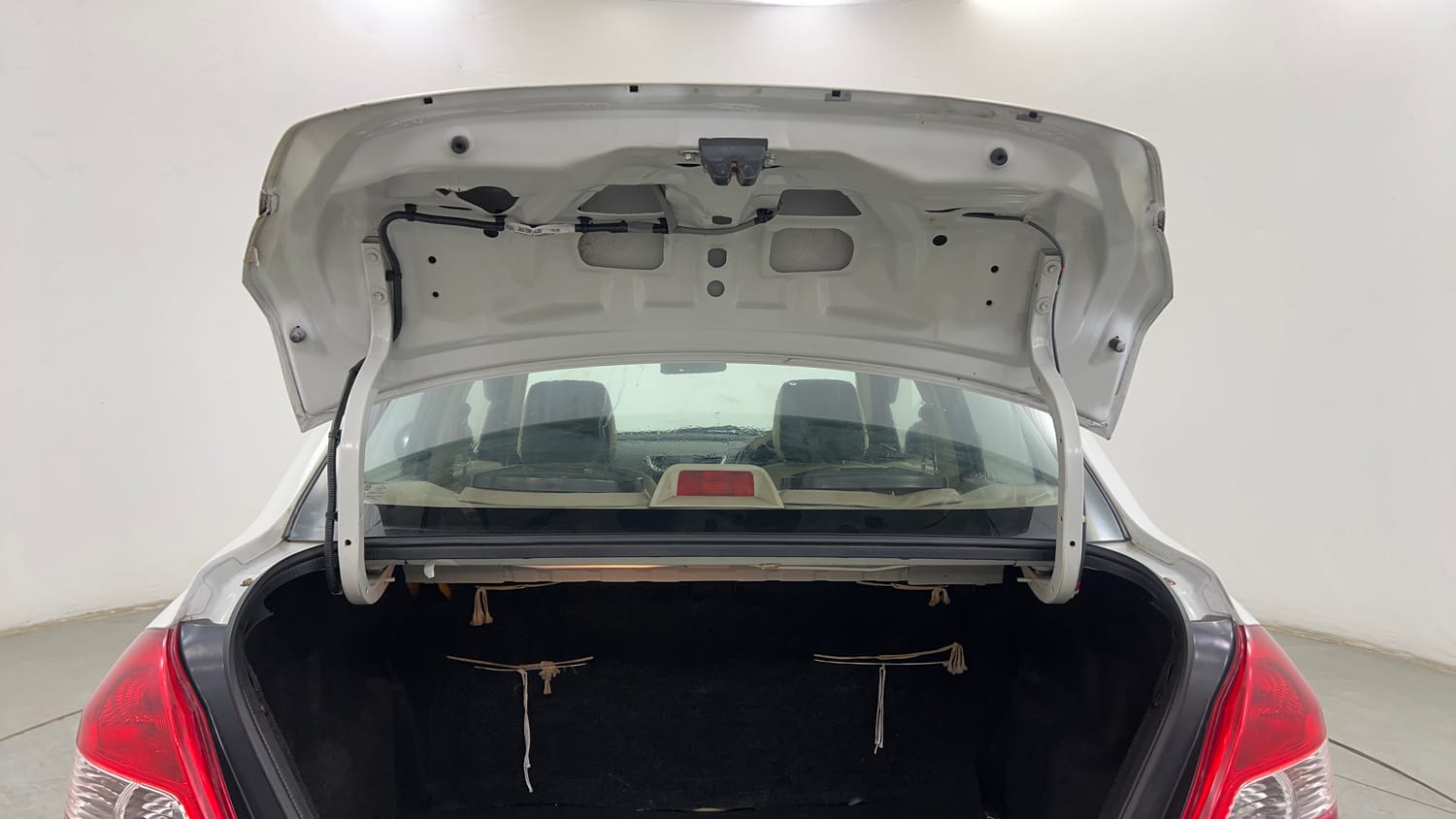 Used 2012 Maruti Suzuki Swift Dzire LXI Petrol Manual interior DICKY DOOR OPEN VIEW