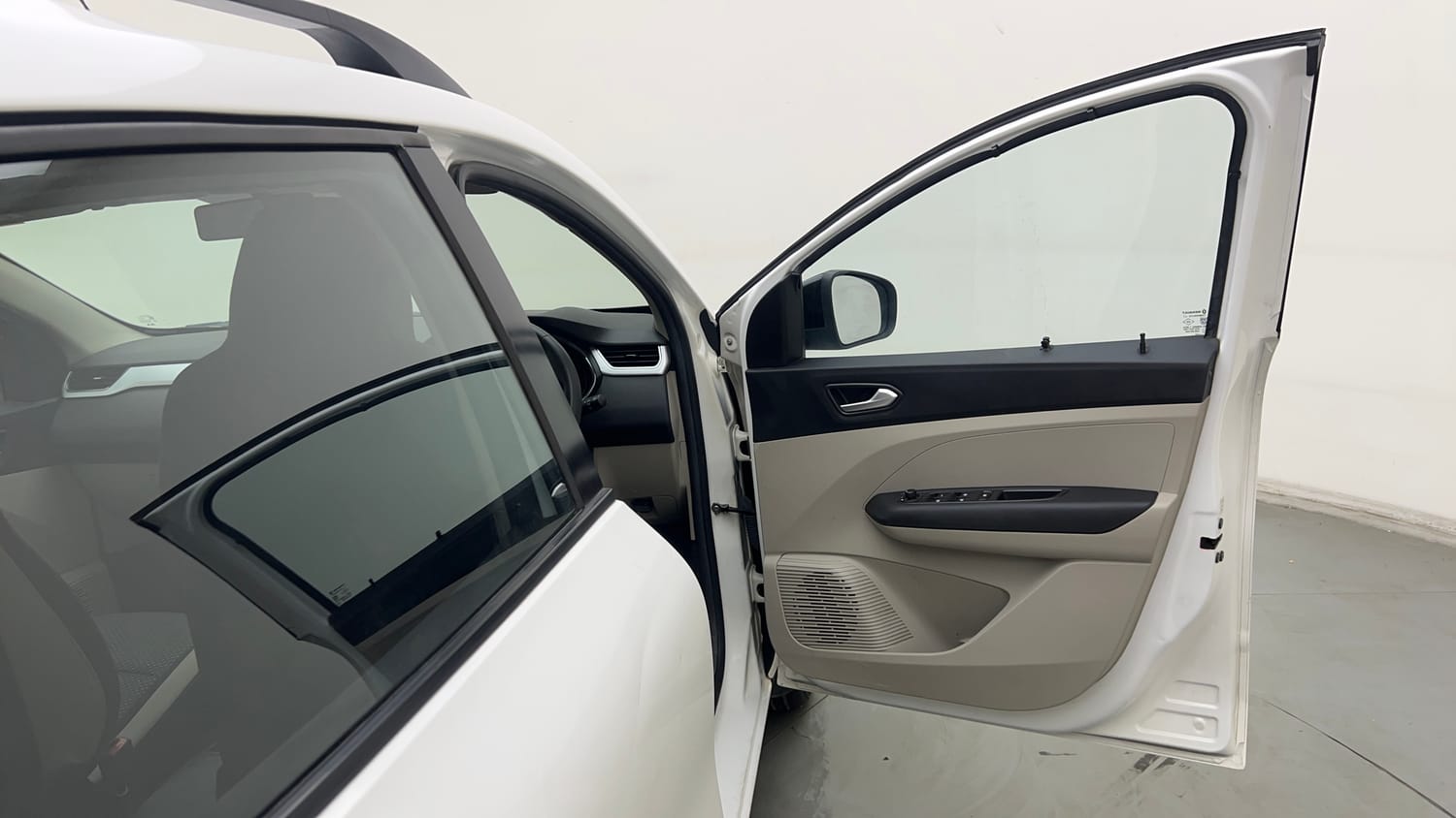Used 2022 Renault Triber RXZ Petrol Automatic interior RIGHT FRONT DOOR OPEN VIEW