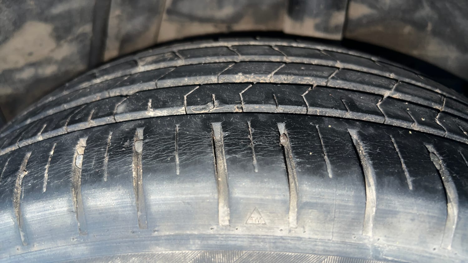 Used 2018 Honda WR-V VX MT Diesel Diesel Manual tyres LEFT REAR TYRE TREAD VIEW