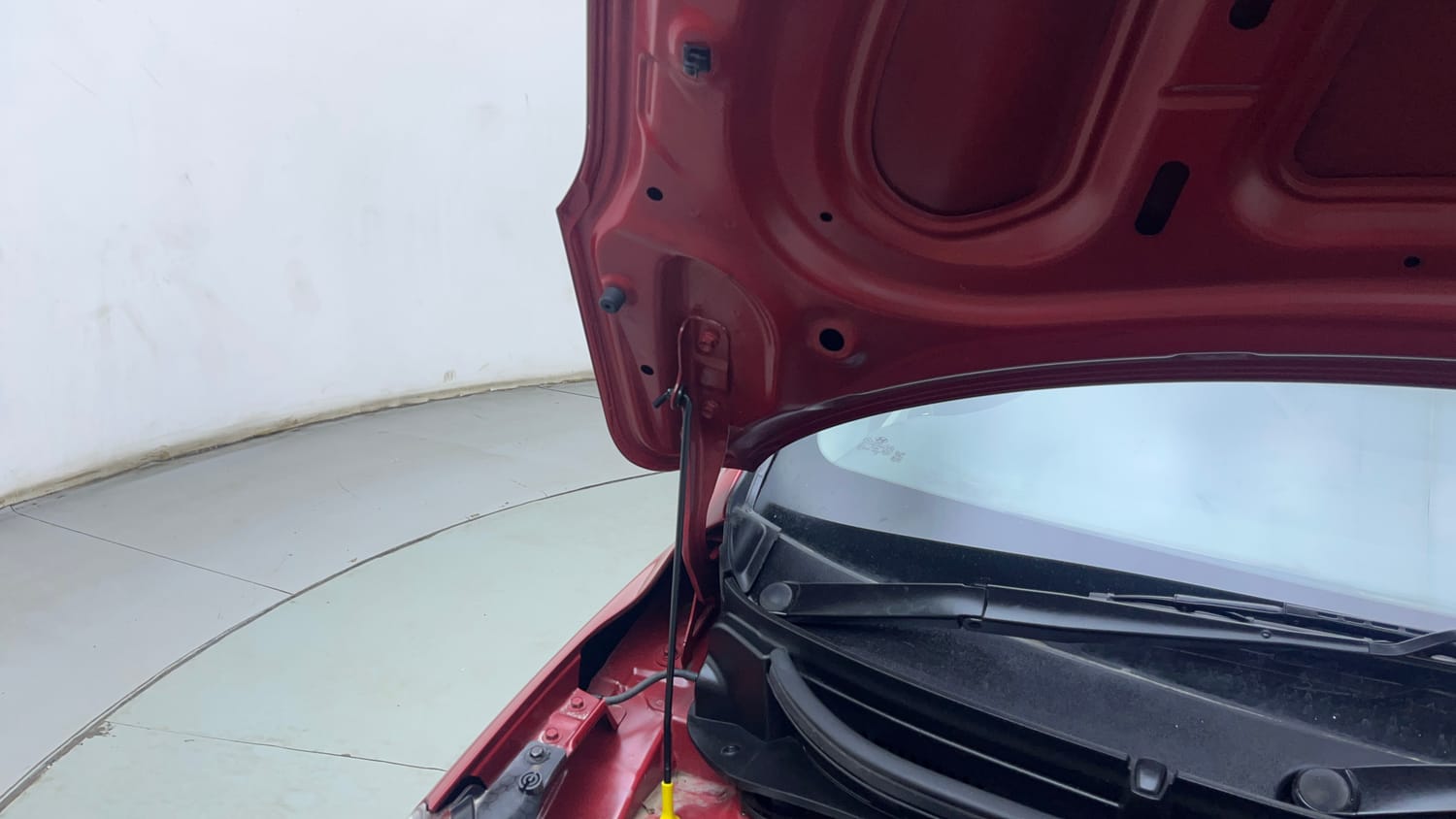 Used 2021 Hyundai Grand i10 Nios Sportz AMT 1.2 Kappa VTVT Petrol Automatic engine ENGINE RIGHT SIDE HINGE & APRON VIEW