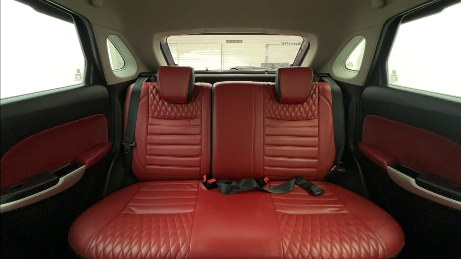 Used 2016 Maruti Suzuki Baleno Zeta 1.2 Petrol Manual interior REAR SEAT CONDITION VIEW