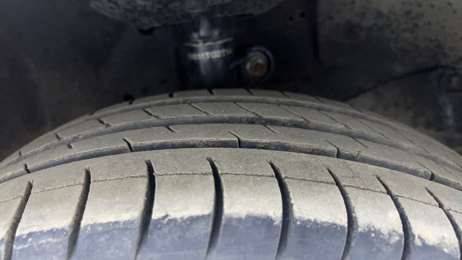 Used 2014 Honda Brio S MT Petrol Manual tyres RIGHT FRONT TYRE TREAD VIEW