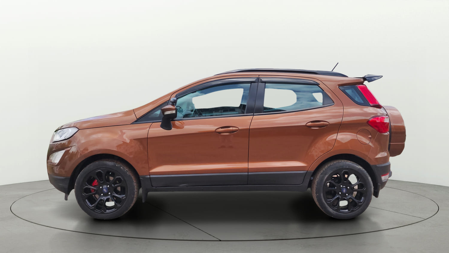 Used 2018 Ford EcoSport Titanium + 1.5L Ti-VCT AT Petrol Automatic exterior LEFT SIDE VIEW
