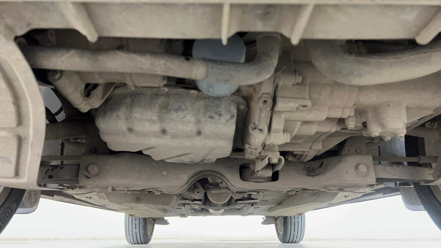Used 2020 Volkswagen Polo Highline Plus 1.0L TSI Petrol Manual extra FRONT LEFT UNDERBODY VIEW