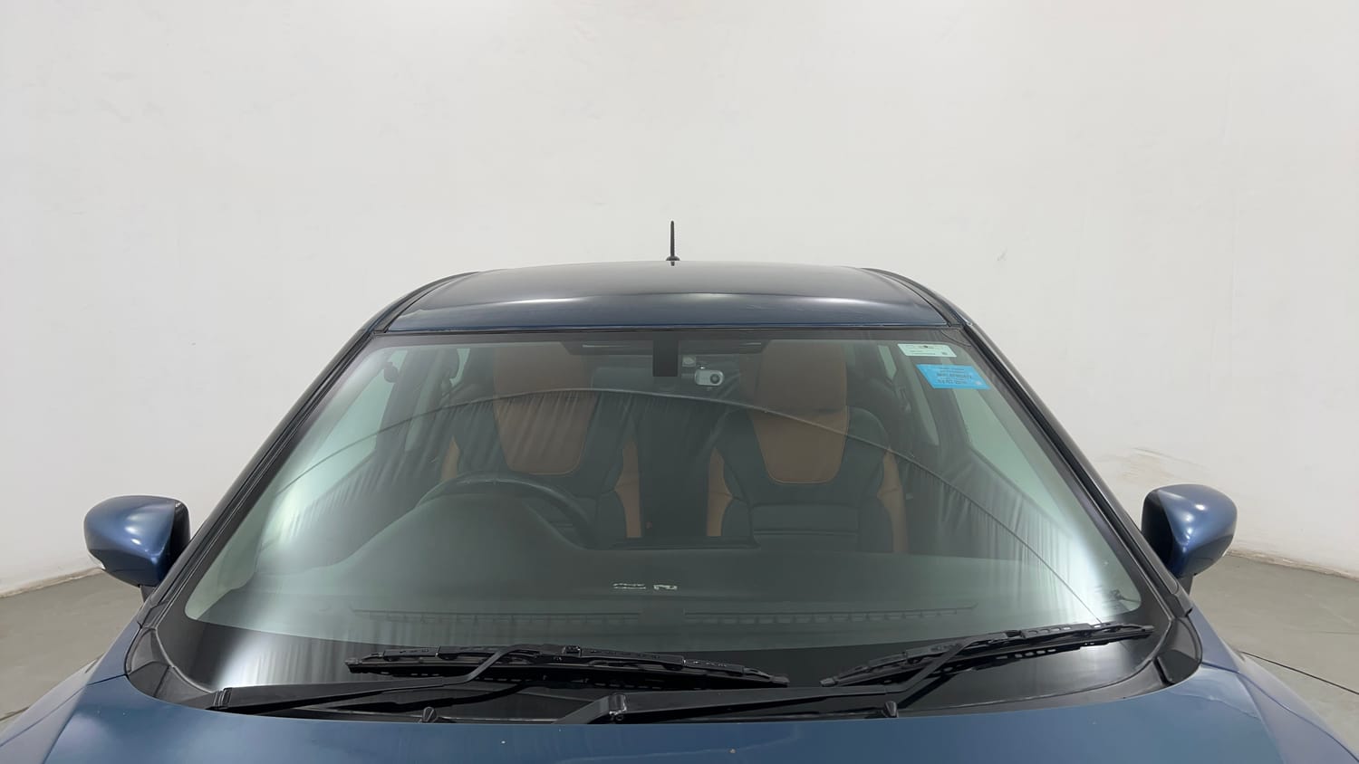Used 2016 Maruti Suzuki Baleno Zeta 1.2 Petrol Manual exterior FRONT WINDSHIELD VIEW