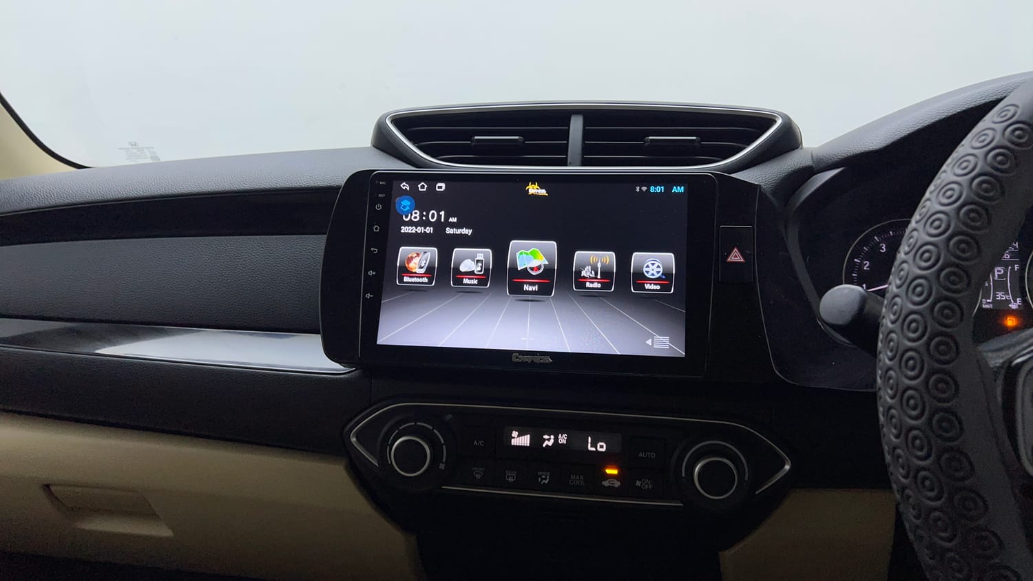 Used 2019 Honda Amaze 1.2 V CVT Petrol Petrol Automatic top_features Integrated (in-dash) music system