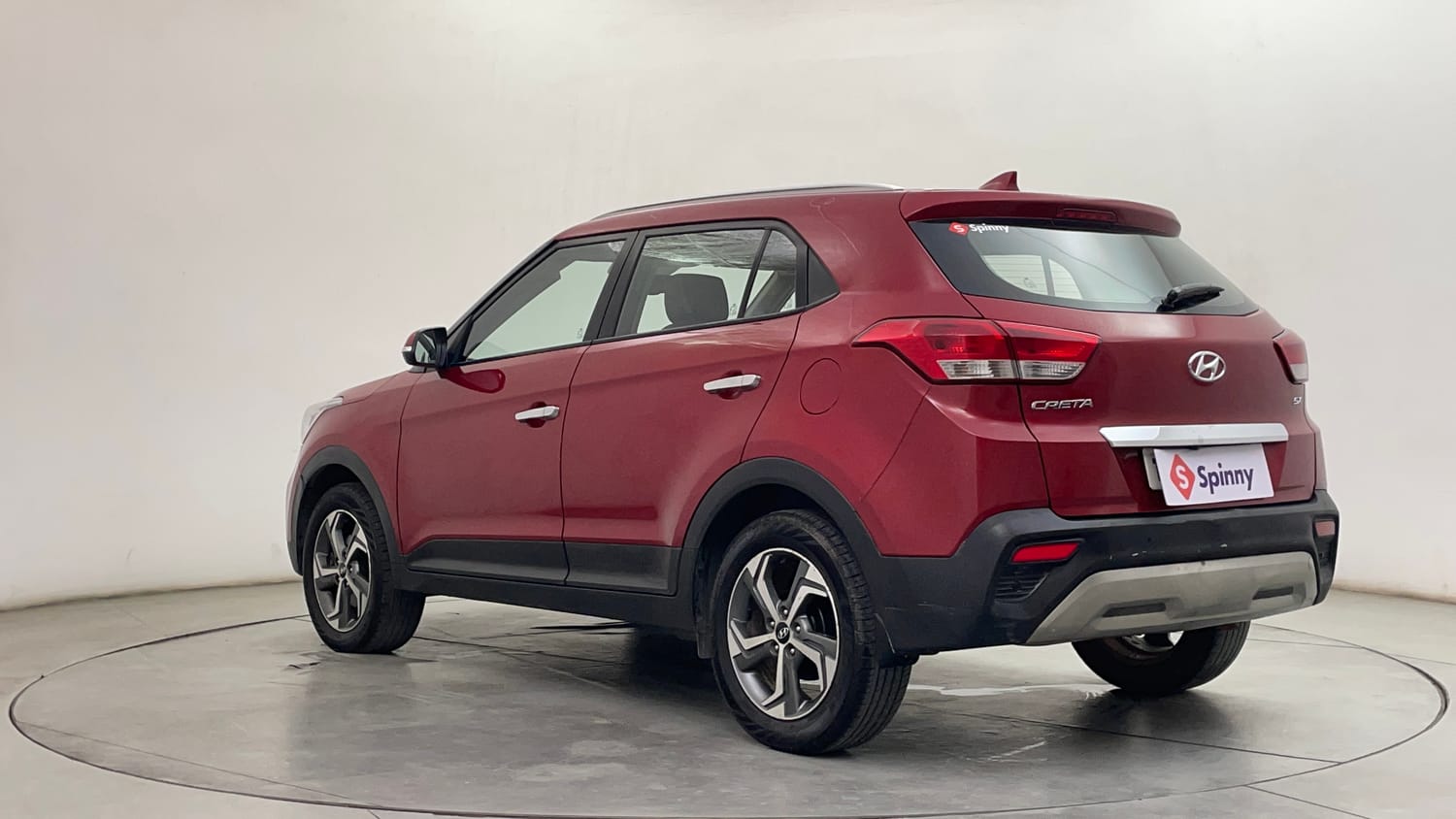 Used 2018 Hyundai Creta SX 1.6 (O) Petrol Petrol Manual exterior LEFT REAR CORNER VIEW