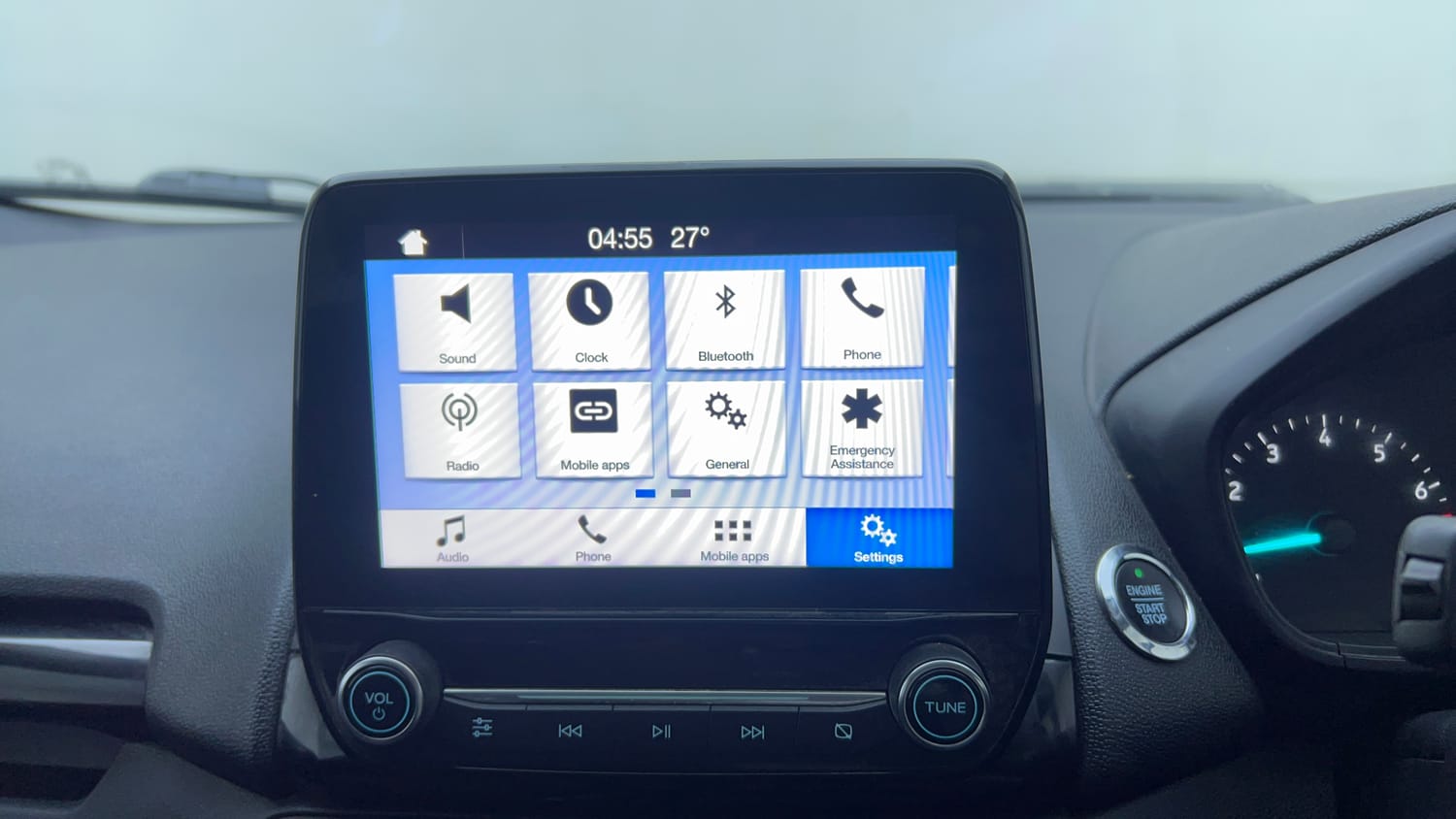 Used 2018 Ford EcoSport Titanium 1.5L Ti-VCT Petrol Manual top_features Touch screen infotainment system