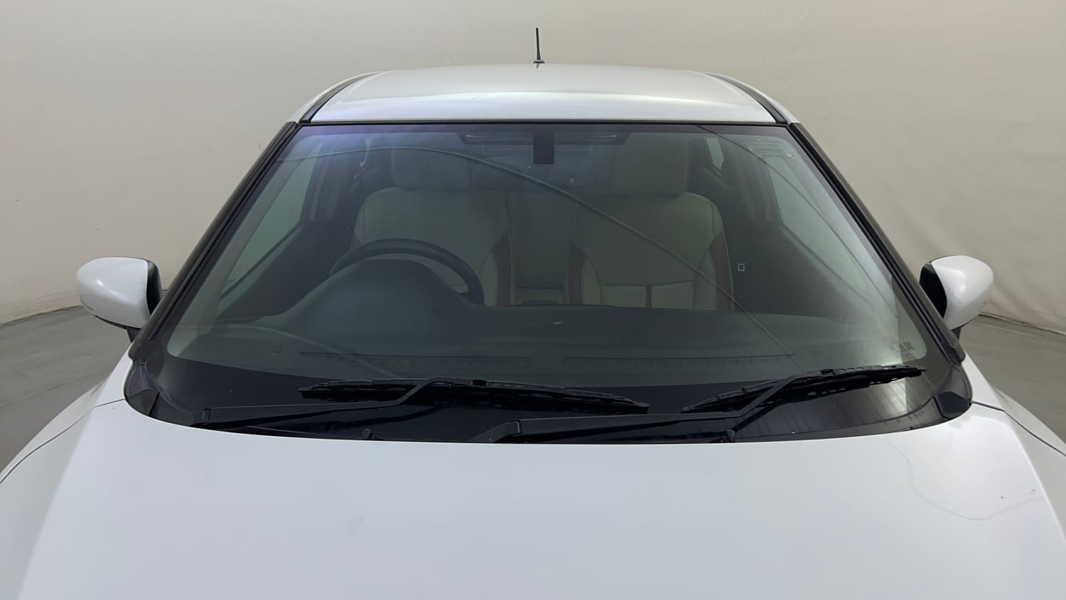 Used 2017 Maruti Suzuki Baleno Zeta 1.2 AT Petrol Automatic exterior FRONT WINDSHIELD VIEW