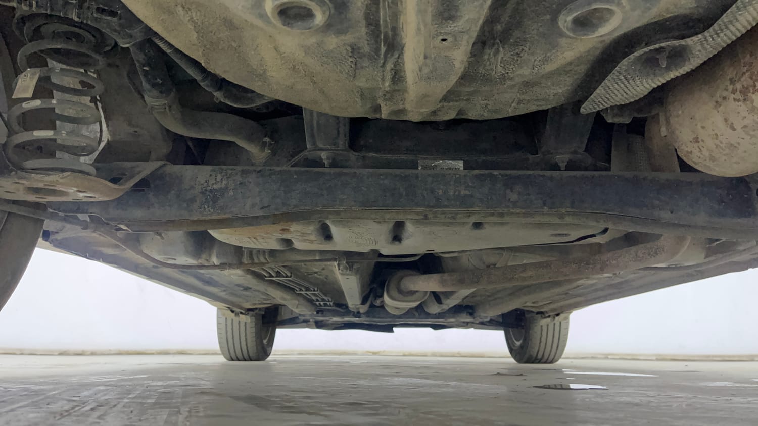 Used 2021 Kia Sonet GTX Plus 1.0 DCT Petrol Automatic extra REAR UNDERBODY VIEW (TAKEN FROM REAR)