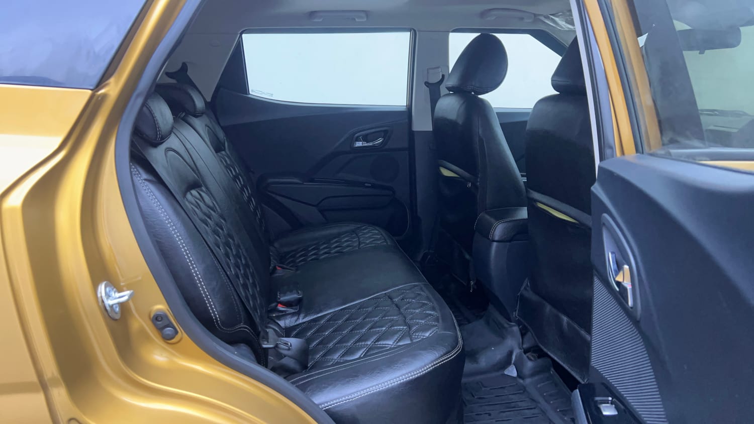 Used 2023 Mahindra XUV 300 W8 1.2 Petrol Petrol Manual interior RIGHT SIDE REAR DOOR CABIN VIEW